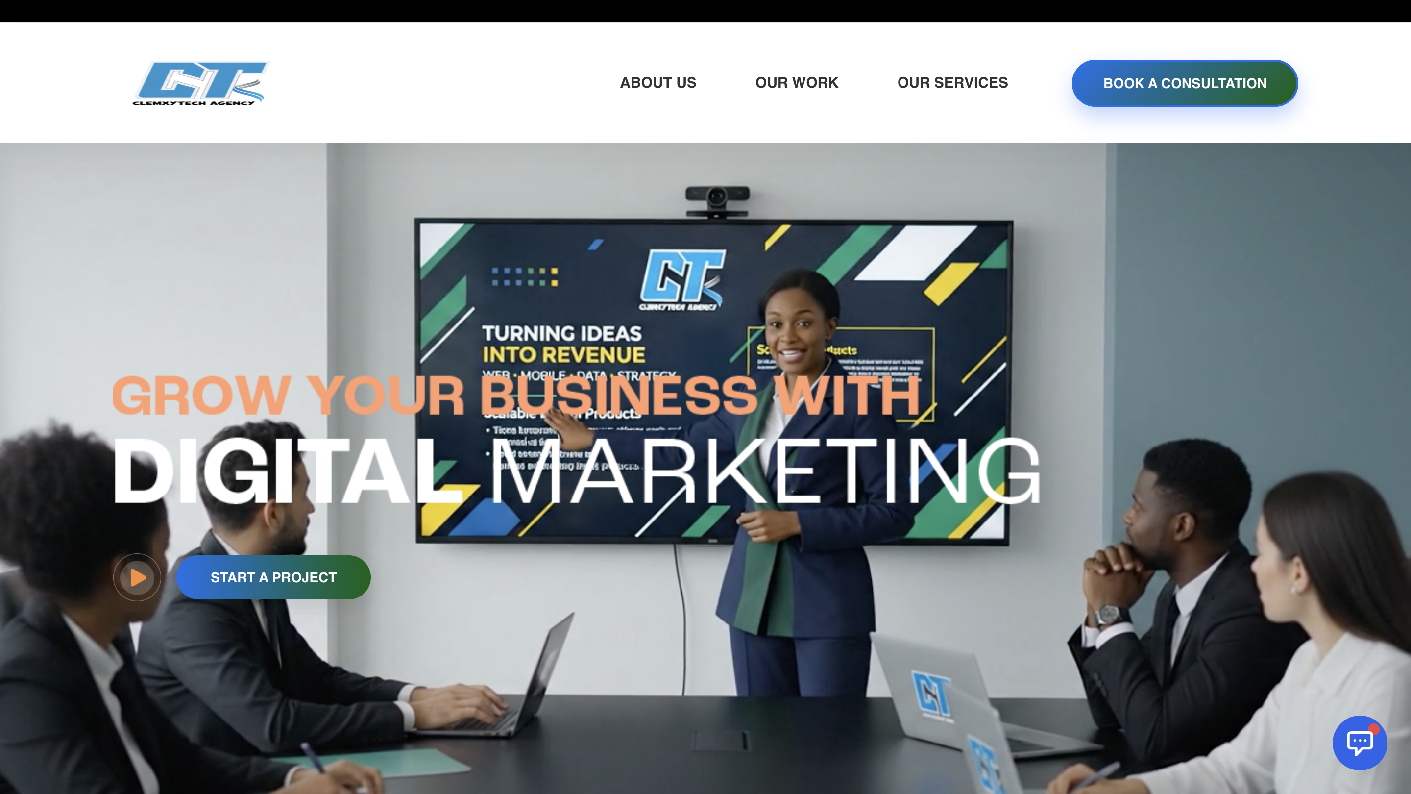 ClemxyTech Agency Portal cover