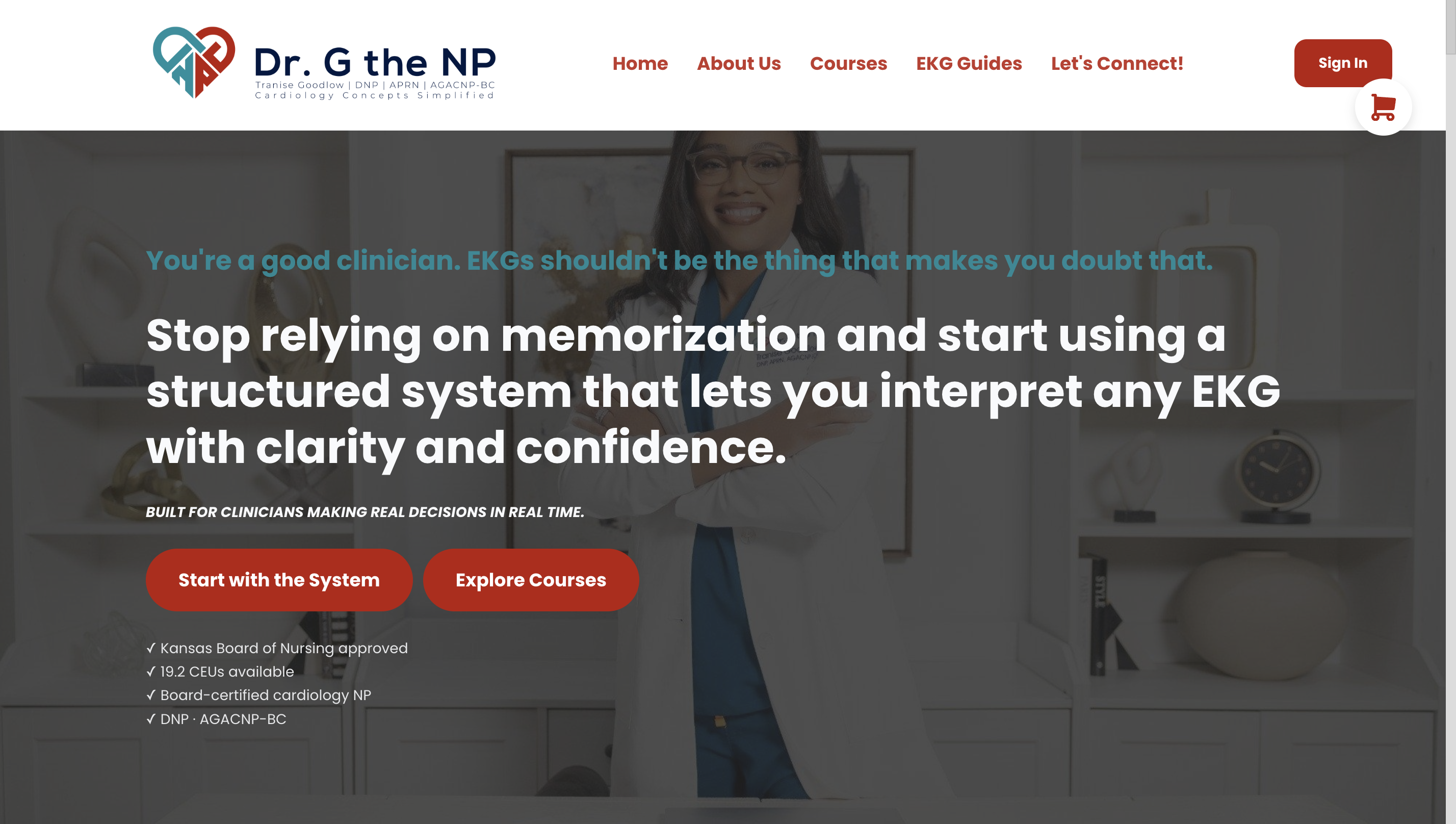 Dr.GTheNP Shopify Course Portal cover