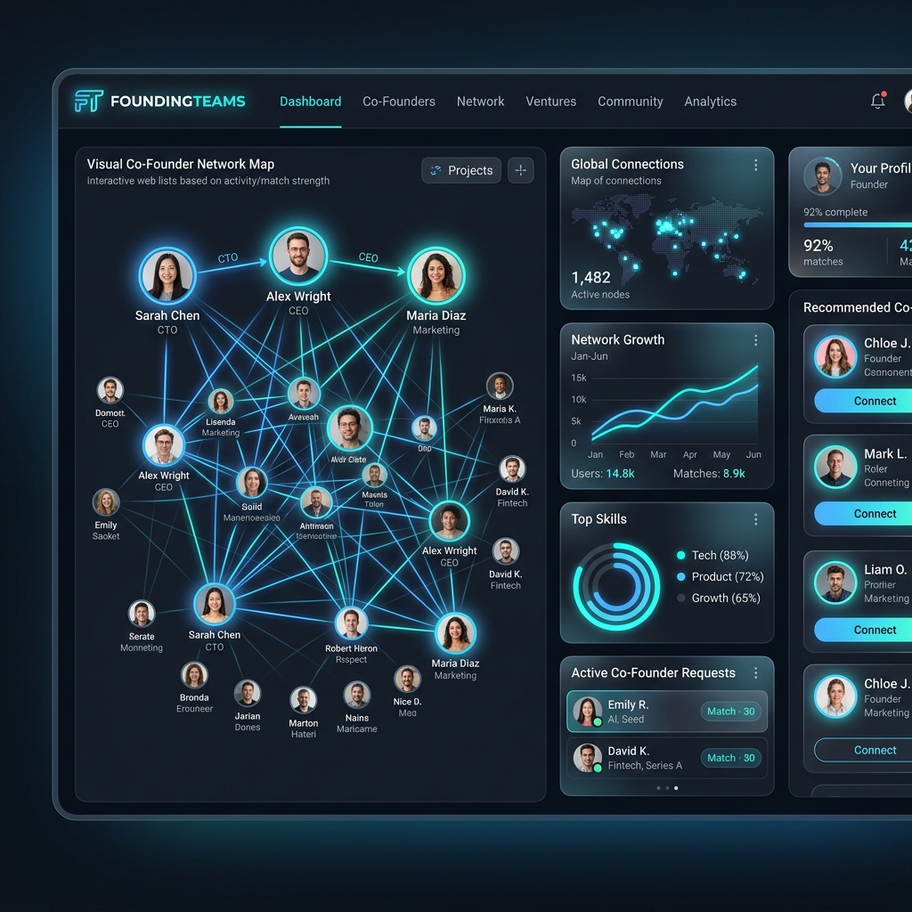 FoundingTeams Marketplace screenshot