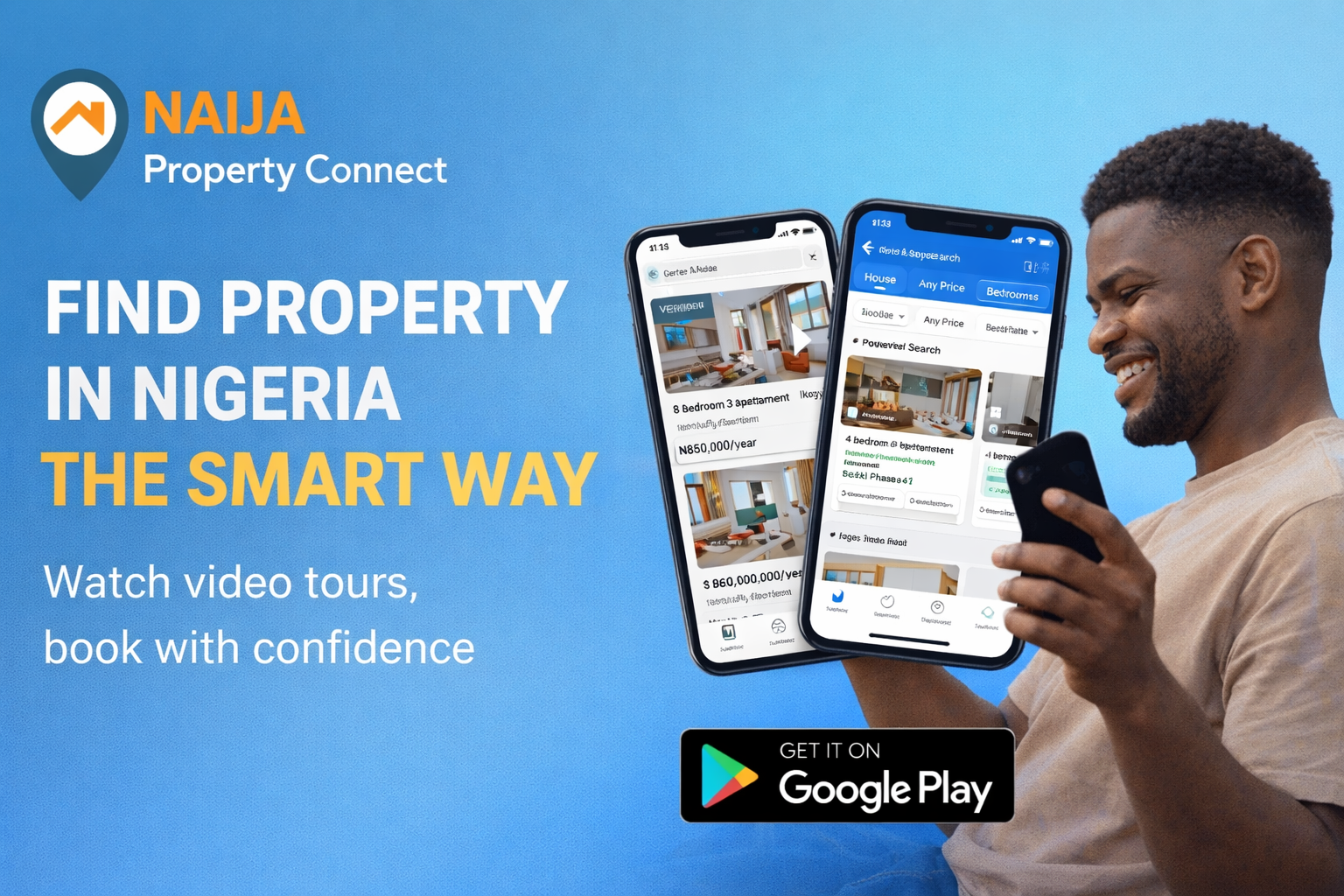NaijaProperty Connect App Demo Cover